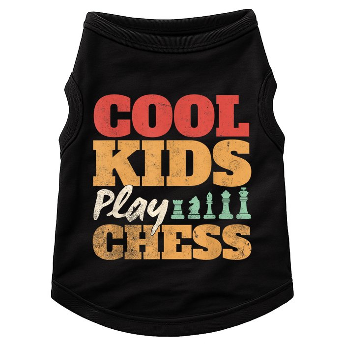 Cool Play Chess Player Chess Board Chess Lovers Doggie Tank