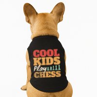 Cool Play Chess Player Chess Board Chess Lovers Doggie Tank