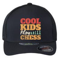Cool Play Chess Player Chess Board Chess Lovers Flexfit Unipanel Trucker Cap