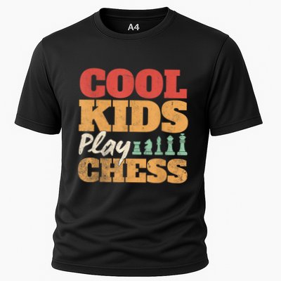 Cool Play Chess Player Chess Board Chess Lovers Performance Shirt