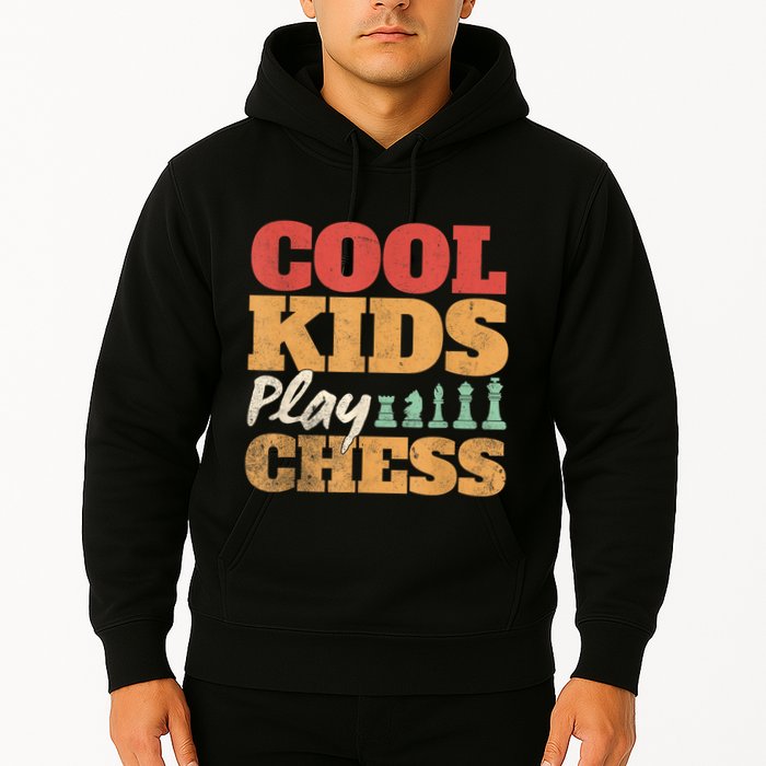 Cool Play Chess Player Chess Board Chess Lovers Hoodie