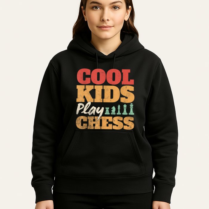 Cool Play Chess Player Chess Board Chess Lovers Hoodie