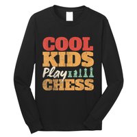 Cool Play Chess Player Chess Board Chess Lovers Long Sleeve Shirt