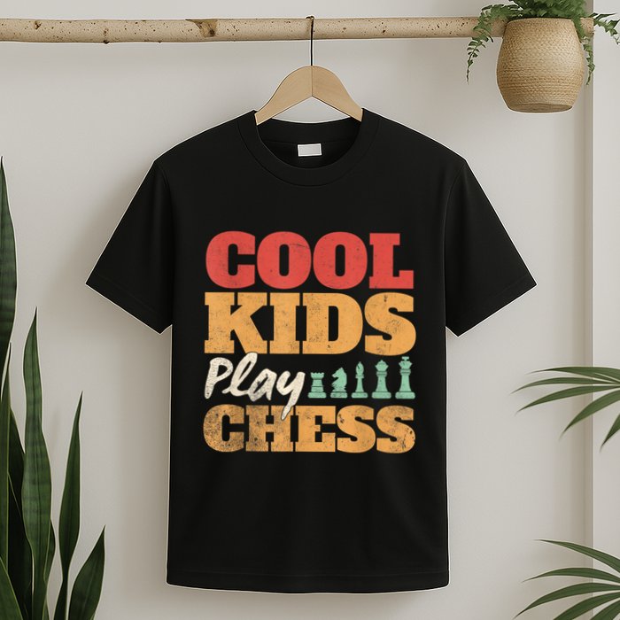 Cool Play Chess Player Chess Board Chess Lovers T-Shirt