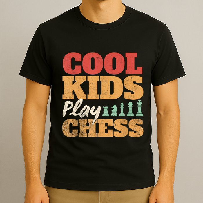 Cool Play Chess Player Chess Board Chess Lovers T-Shirt
