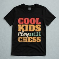 Cool Play Chess Player Chess Board Chess Lovers T-Shirt