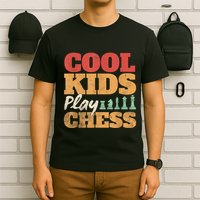 Cool Play Chess Player Chess Board Chess Lovers T-Shirt