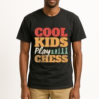 Cool Play Chess Player Chess Board Chess Lovers Tall T-Shirt