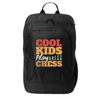 Cool Play Chess Player Chess Board Chess Lovers City Backpack