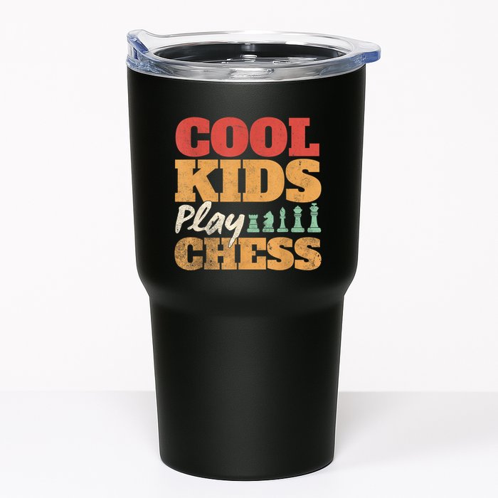 Cool Play Chess Player Chess Board Chess Lovers Tumbler