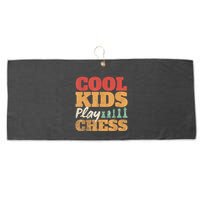 Cool Play Chess Player Chess Board Chess Lovers Large Microfiber Waffle Golf Towel