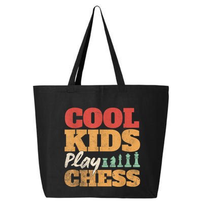 Cool Play Chess Player Chess Board Chess Lovers 25L Jumbo Tote