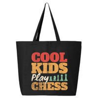 Cool Play Chess Player Chess Board Chess Lovers 25L Jumbo Tote