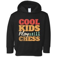 Cool Play Chess Player Chess Board Chess Lovers Toddler Hoodie