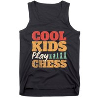 Cool Play Chess Player Chess Board Chess Lovers Tank Top