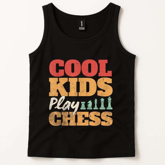 Cool Play Chess Player Chess Board Chess Lovers Tank Top