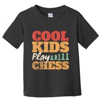 Cool Play Chess Player Chess Board Chess Lovers Toddler T-Shirt