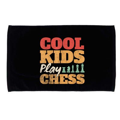 Cool Play Chess Player Chess Board Chess Lovers Microfiber Hand Towel