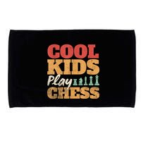 Cool Play Chess Player Chess Board Chess Lovers Microfiber Hand Towel
