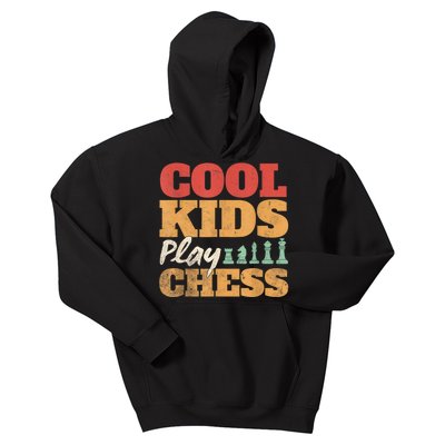 Cool Play Chess Player Chess Board Chess Lovers Kids Hoodie