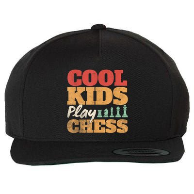 Cool Play Chess Player Chess Board Chess Lovers Wool Snapback Cap