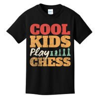 Cool Play Chess Player Chess Board Chess Lovers Kids T-Shirt