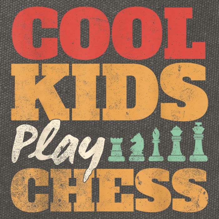 Cool Play Chess Player Chess Board Chess Lovers Cotton Canvas Backpack