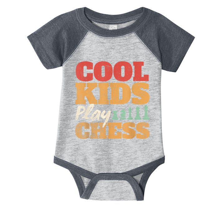 Cool Play Chess Player Chess Board Chess Lovers Infant Baby Jersey Bodysuit