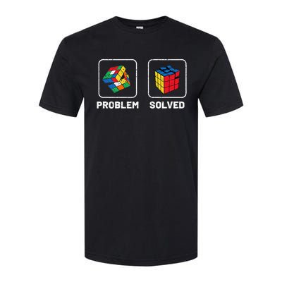 Competitive Puzzle Cube Problem Solved Speed Cubing Softstyle CVC T-Shirt