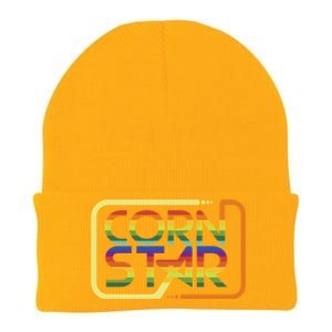 Cornhole Product Corn Star Designs Cornhole Graphic Knit Cap Winter Beanie