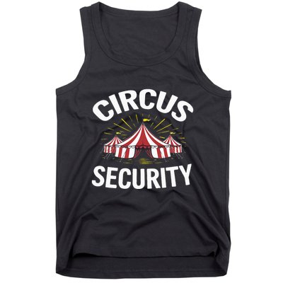 Circus Party Circus Security Tank Top