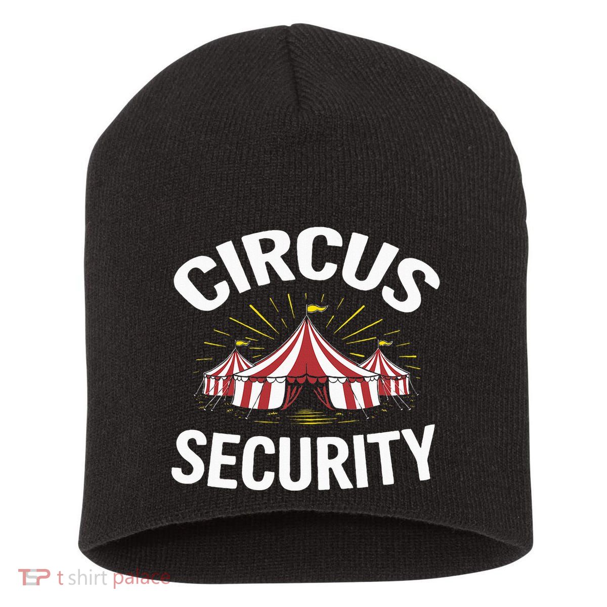 Circus Party Circus Security Short Acrylic Beanie