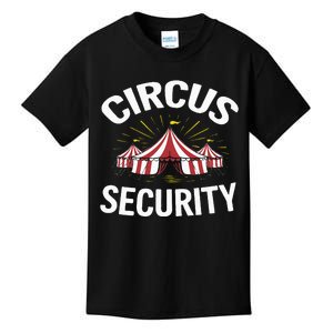 Circus Party Circus Security Kids T-Shirt