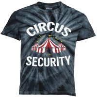 Circus Party Circus Security Kids Tie-Dye T-Shirt