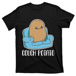 Couch Potato Cute Kawaii Funny Potato T-Shirt