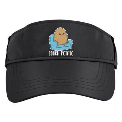 Couch Potato Cute Kawaii Funny Potato Adult Drive Performance Visor