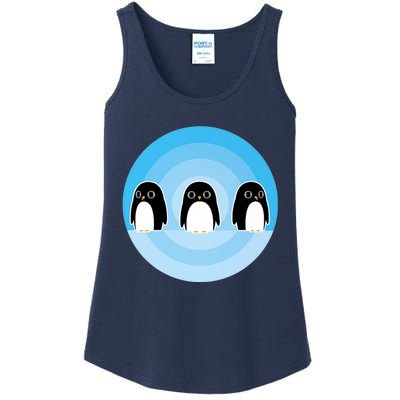 Cute Penguins Ladies Essential Tank