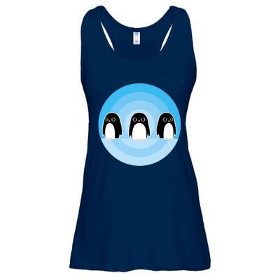 Cute Penguins Ladies Essential Flowy Tank