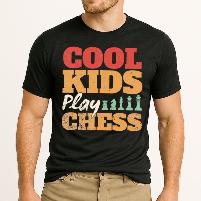 Cool Play Chess Player Chess Board Chess Lovers Performance Shirt
