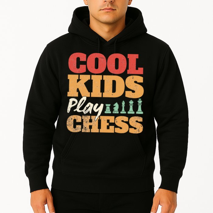 Cool Play Chess Player Chess Board Chess Lovers Hoodie