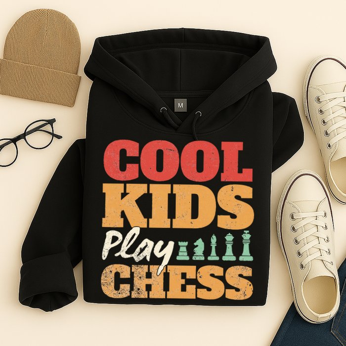 Cool Play Chess Player Chess Board Chess Lovers Hoodie