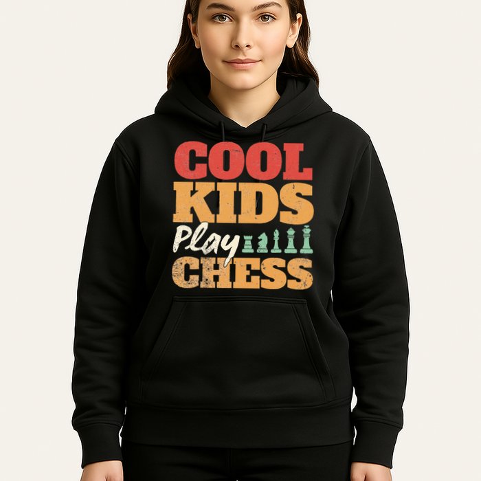 Cool Play Chess Player Chess Board Chess Lovers Hoodie