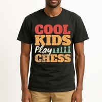 Cool Play Chess Player Chess Board Chess Lovers Tall T-Shirt