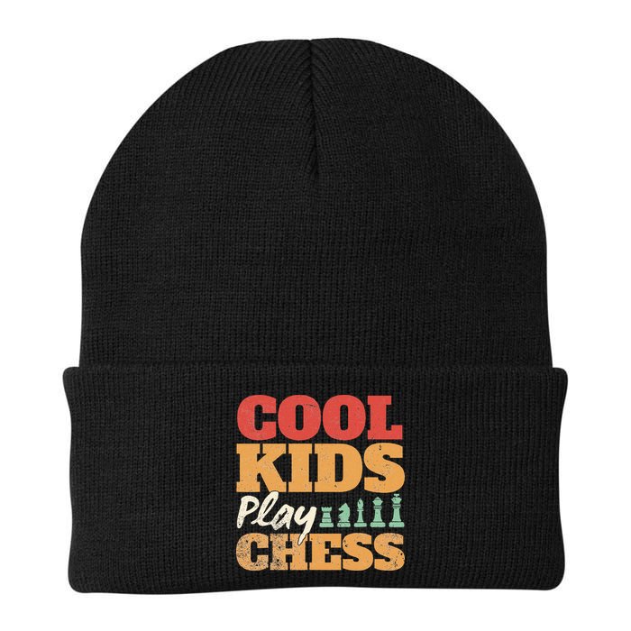 Cool Play Chess Player Chess Board Chess Lovers Beanie