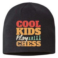 Cool Play Chess Player Chess Board Chess Lovers Sustainable Beanie