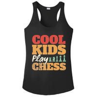Cool Play Chess Player Chess Board Chess Lovers Ladies PosiCharge Competitor Racerback Tank