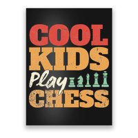 Cool Play Chess Player Chess Board Chess Lovers Poster