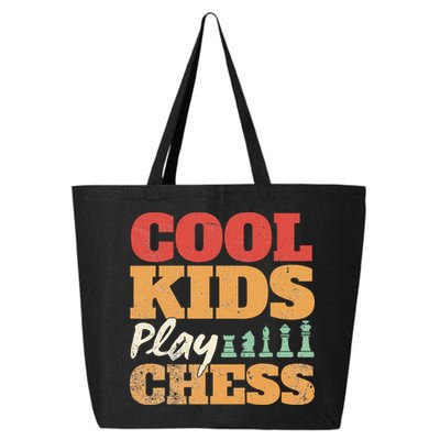Cool Play Chess Player Chess Board Chess Lovers 25L Jumbo Tote
