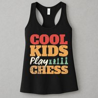 Cool Play Chess Player Chess Board Chess Lovers Womens Tank Top