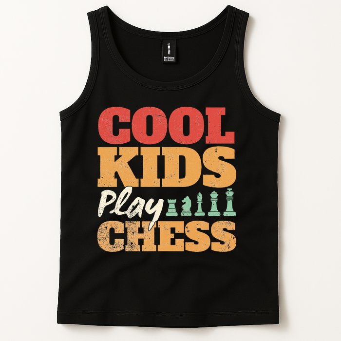 Cool Play Chess Player Chess Board Chess Lovers Tank Top